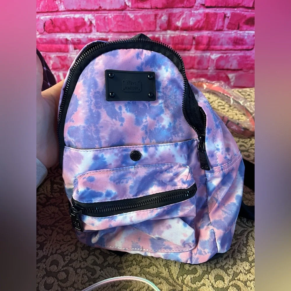 Steve Madden NWTS Tie Dye Mini Backpack